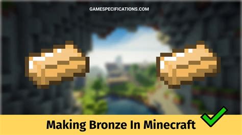 Bronze Ingot Minecraft