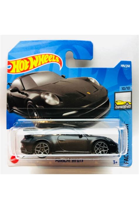 HOT WHEELS Yeni - New Porsche 911 Gt3 Black Mini Araba 1:64 Ölçek ...