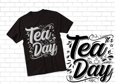 Tea T-shirt Design | Tea Shirt Design | Tea Tee Design on Behance