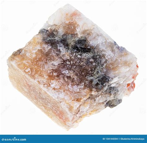 Rough Halite (rock Salt) Stone on White Stock Photo - Image of collection, geological: 134144204