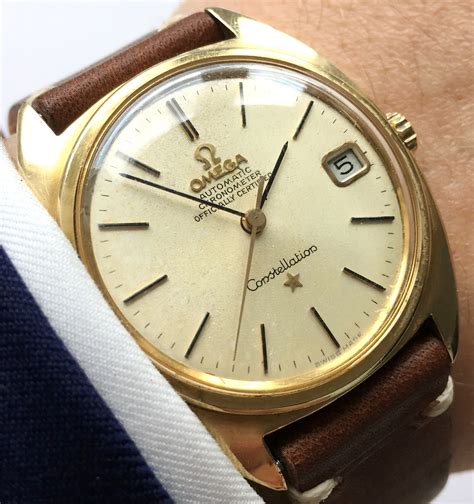 1967 Full Set Omega Constellation Automatic Solid Gold | Vintage Portfolio