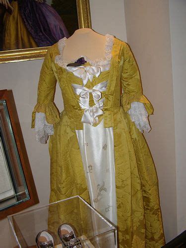 Martha Washington's Wedding Dress | Bohemian style gown, 18th century fashion, Types of gowns