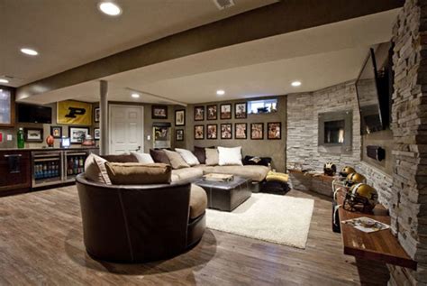 20 Amazing Sports Themed Basement Designs