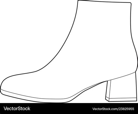 Flat Shoes Sketch