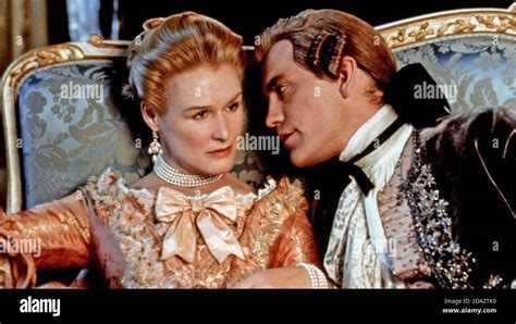 DANGEROUS LIAISONS 1988 Warner Bros film with Glenn Close and John Malkovich Stock Photo - Alamy