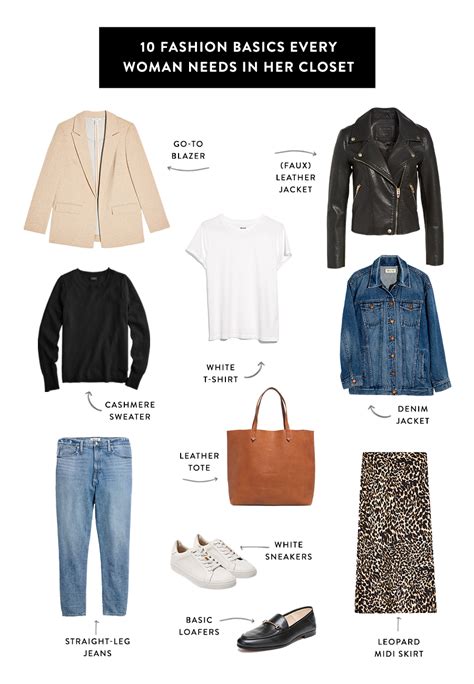 10 Fashion Basics Every Woman Needs | The Everygirl