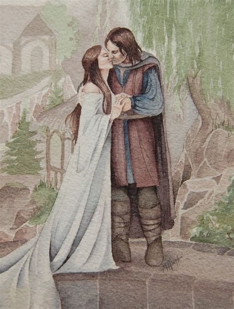 Aragorn and Arwen by Lamorien on DeviantArt