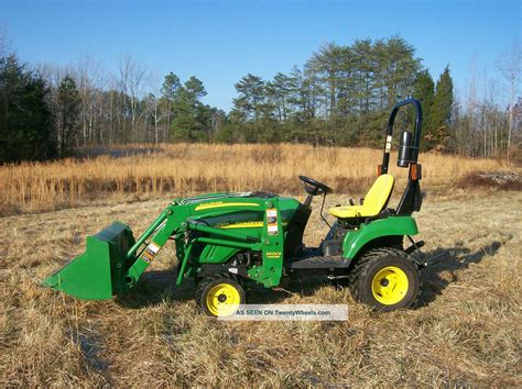 2010 John Deere 2305 4wd Diesel Compact Tractor 200cx Front Loader Only ...