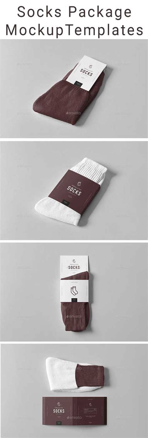 27+ Socks Mockup PSD Templates for Cool Showcase - Texty Cafe | Socks packaging, Packaging ...