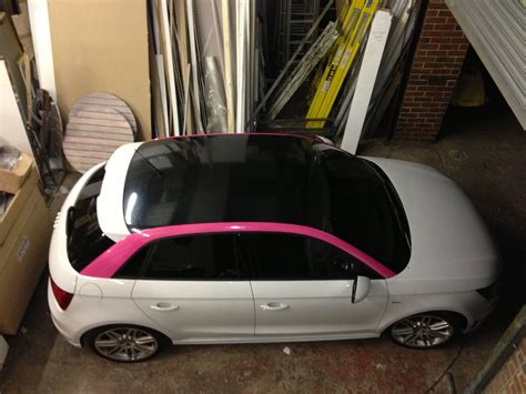 Glitter Pink & Glitter Black Wrap | Automotive, Suv car, Black