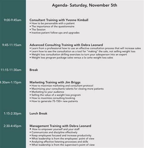 How to Format a Training Agenda (With 12+ Examples & Samples)