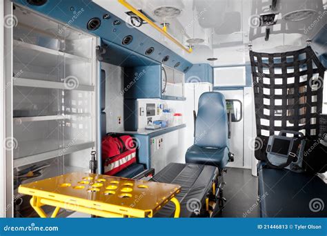 Ambulance Interior stock image. Image of ambulance, gurney - 21446813