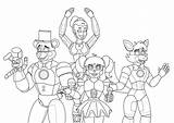 Fnaf Circus Baby  Free Coloring Pages sketch template