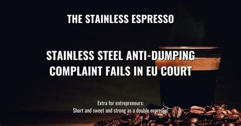 Stainless steel anti-dumping complaint fails in EU court