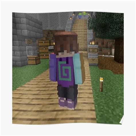 Karl Jacobs Posters - Karl Jacobs Minecraft Dream SMP Poster RB1006 ...