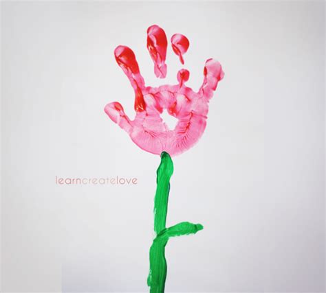 { Handprint Flowers }