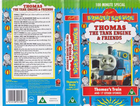 THOMAS THE TANK ENGINE 17 OTHER STORIES BUMPER EDITION VHS VIDEO PAL A RARE FIND