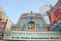 ISKCON Hyderabad Temple Address, Darshan Timings & Contact Telephone ...