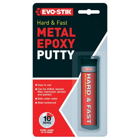 Hard & Fast Metal Epoxy Putty | Evo-Stik Trade Website