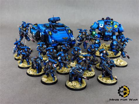 40k - Ultramarines - Minis For War Painting Studio