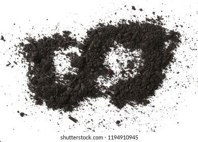 Soil Dirt Pile Isolated On White Stock Photo 1194910945 | Shutterstock