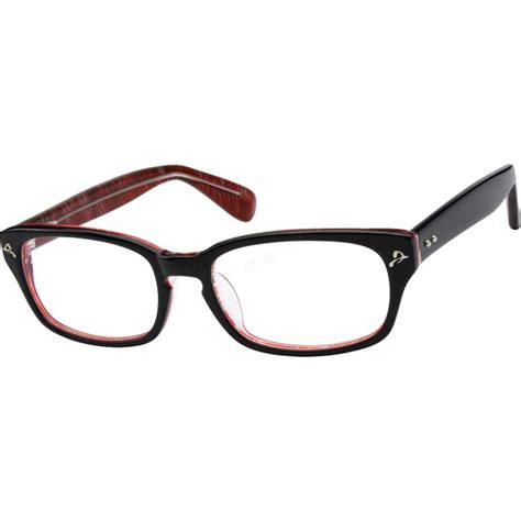 Black Square Glasses #486921 | Zenni Optical | Glasses, Square glasses ...