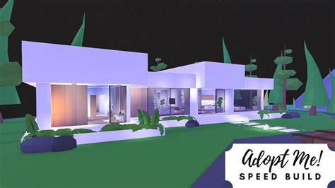 Mountain House - Modern Neutral Villa Speed Build 🗻 Roblox Adopt Me! - YouTube