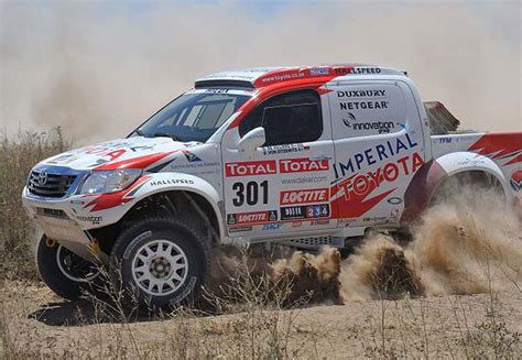 Toyota dakar rally history