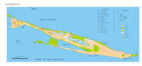 Map of Isla Mujeres - Full size | Gifex