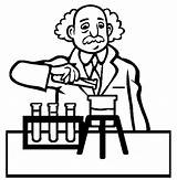 Scientist 2 sketch template