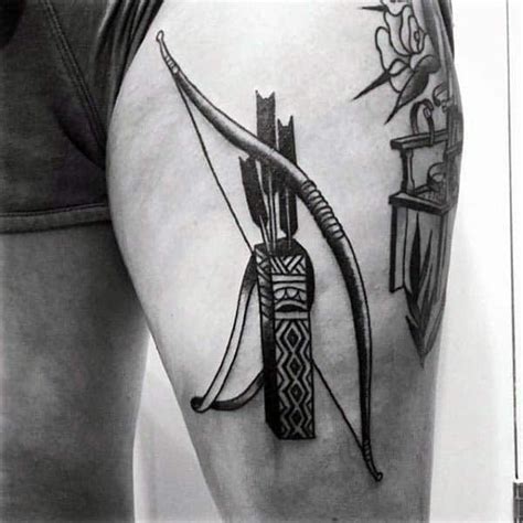 50 Archery Tattoos For Men - Bow And Arrow Designs | Archery tattoo, Tattoos for guys, Mens ...