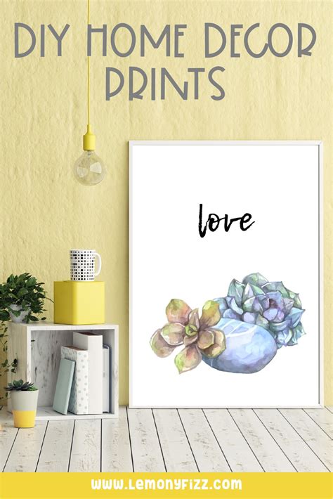 Easily Create Your Own DIY Wall Art Printable with Canva | Diy wall art, Diy wall, Diy home ...