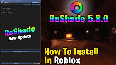 Roblox | How To Install ReShade v5.8.0 Latest version Full Guide ...