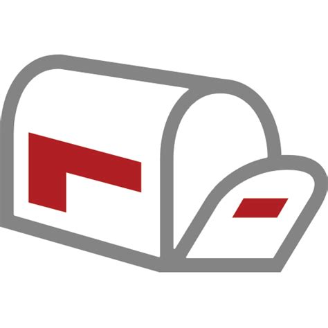 Open Mailbox With Lowered Flag | ID#: 9830 | Emoji.co.uk