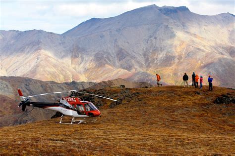 Denali, Alaska Heli-Hiking Tour; Denali National Park Day Trips