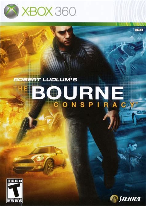 Robert Ludlum's The Bourne Conspiracy (2008) Xbox 360 box cover art - MobyGames