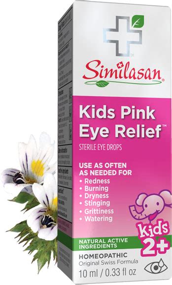 Kids Pink Eye Relief | Pink Eye Drops | Pink Eye Treatment | Similasan USA