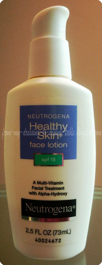 From My Dressing To Dining Table: Review: Neutrogena Healthy Skin Face ...