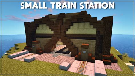 Minecraft Train Station Tutorial