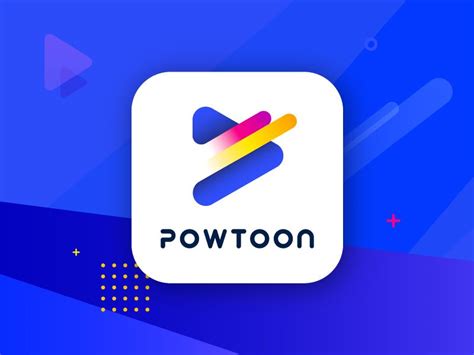 Powtoon new logo brand | Logo branding, Logo app, Modern logo