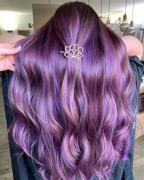 40 Trendy Purple Highlights Ideas to Show Your Hair Colorist - Hair ...