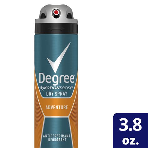 Degree Men MotionSense Adventure Antiperspirant Deodorant Dry Spray ...