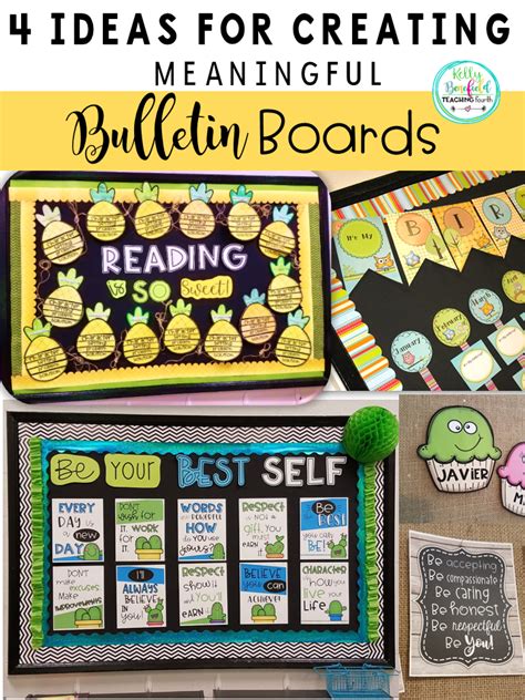 Teaching Fourth: Ideas for Creating Meaningful Bulletin Boards: Bulletin Boards as a Teaching Tool