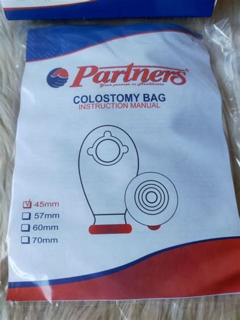 1 Set 45mm Partners Colostomy Bag | Lazada PH