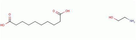 sebacic acid, compound with 2-aminoethanol 82801-62-5 properties reference