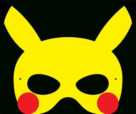 Pokemon Pikachu Mask … | Pokemon | Pokem… - Free Printable Pokemon Masks - Free Printable