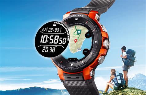 Casio's new smartwatch features offline color maps and GPS tracking