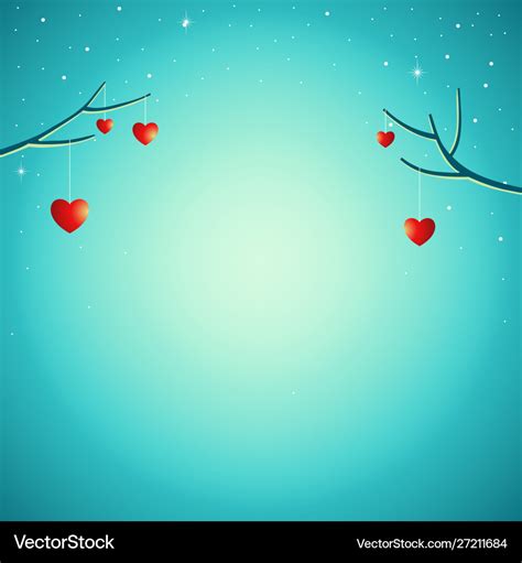 Romantic background Royalty Free Vector Image - VectorStock