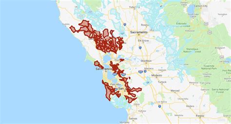 Pge Power Outage Map Sonoma County - Domini Hyacintha