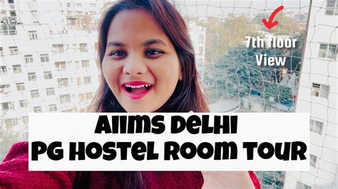 Aiims Delhi Pg( MD/MS) Hostel Room tour - YouTube